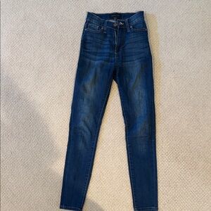 Kendall & Kylie Dark Blue High Rise Jeans